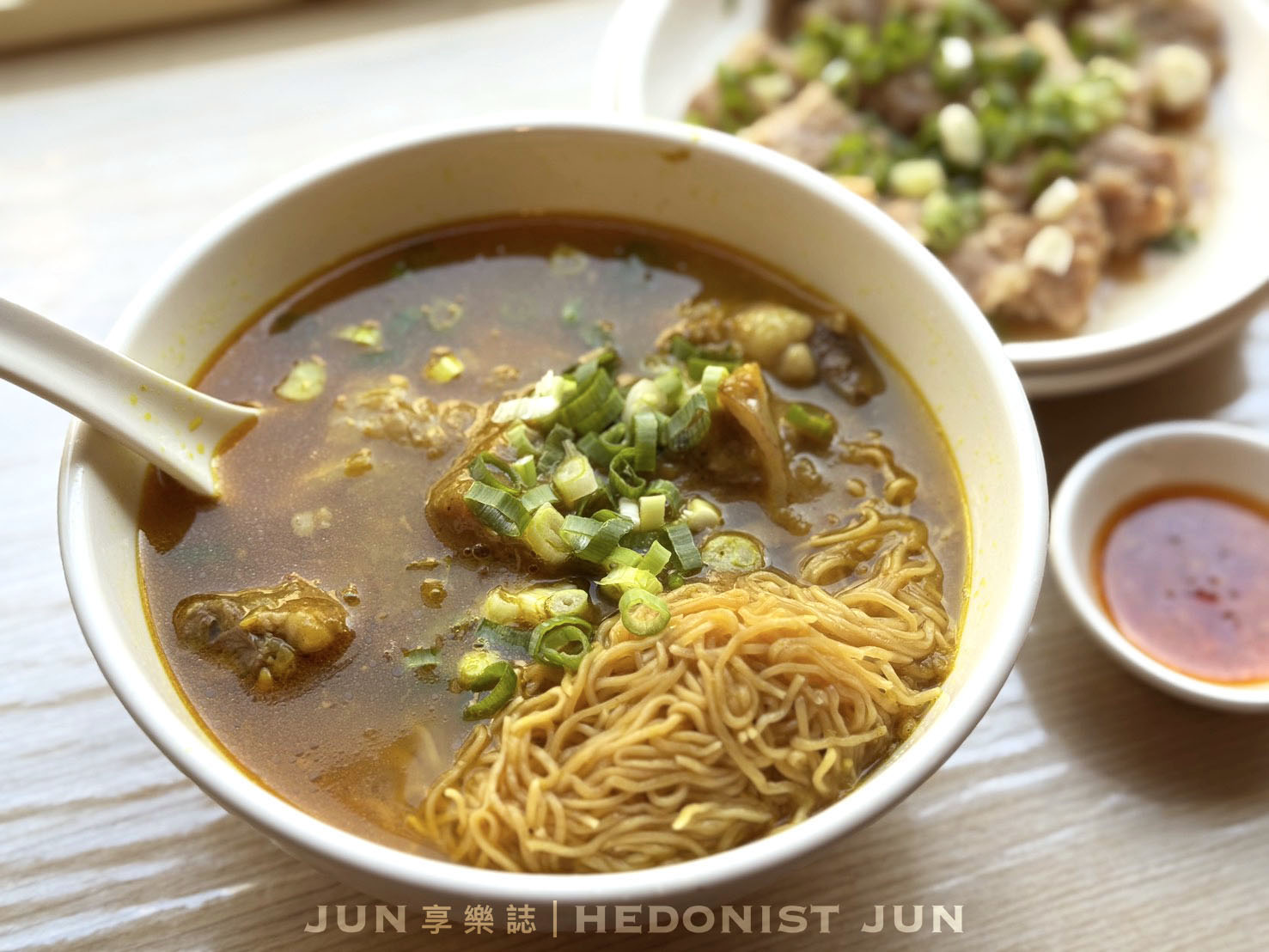 《台北‧中山》大膽牛腩麵-在台北也吃得到正統港味牛腩麵！香港老闆的思鄉味