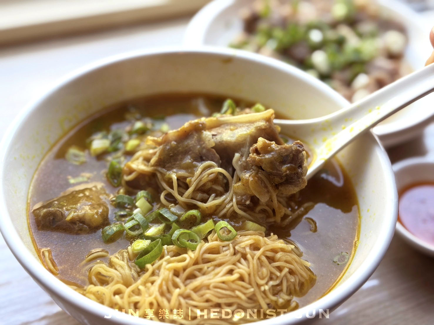 《台北‧中山》大膽牛腩麵-在台北也吃得到正統港味牛腩麵！香港老闆的思鄉味