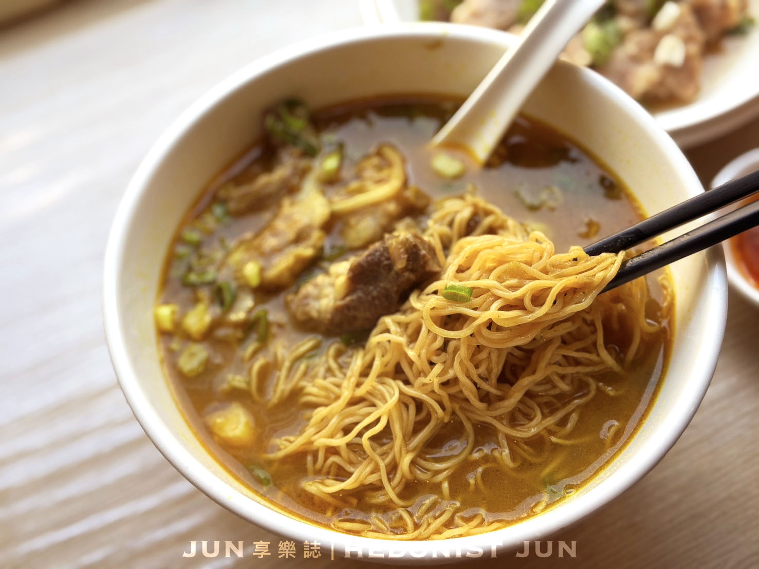 《台北‧中山》大膽牛腩麵-在台北也吃得到正統港味牛腩麵！香港老闆的思鄉味