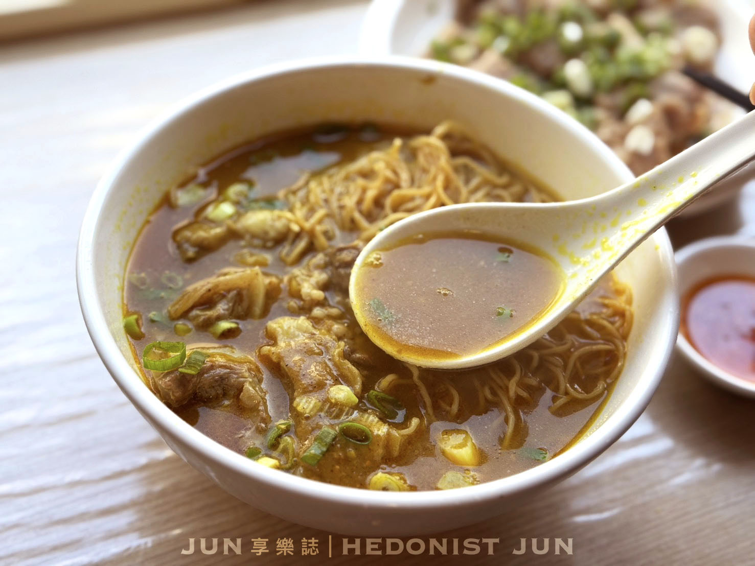 《台北‧中山》大膽牛腩麵-在台北也吃得到正統港味牛腩麵！香港老闆的思鄉味