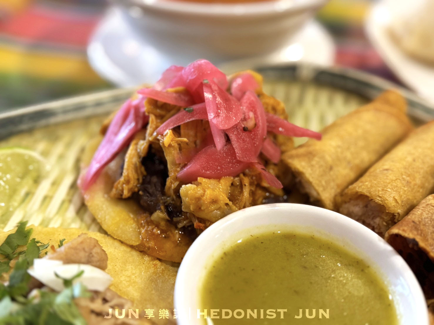 《台北‧中正》FONDA MÉXICO豐富墨西哥菜-好吃到一口跳進墨西哥街頭！