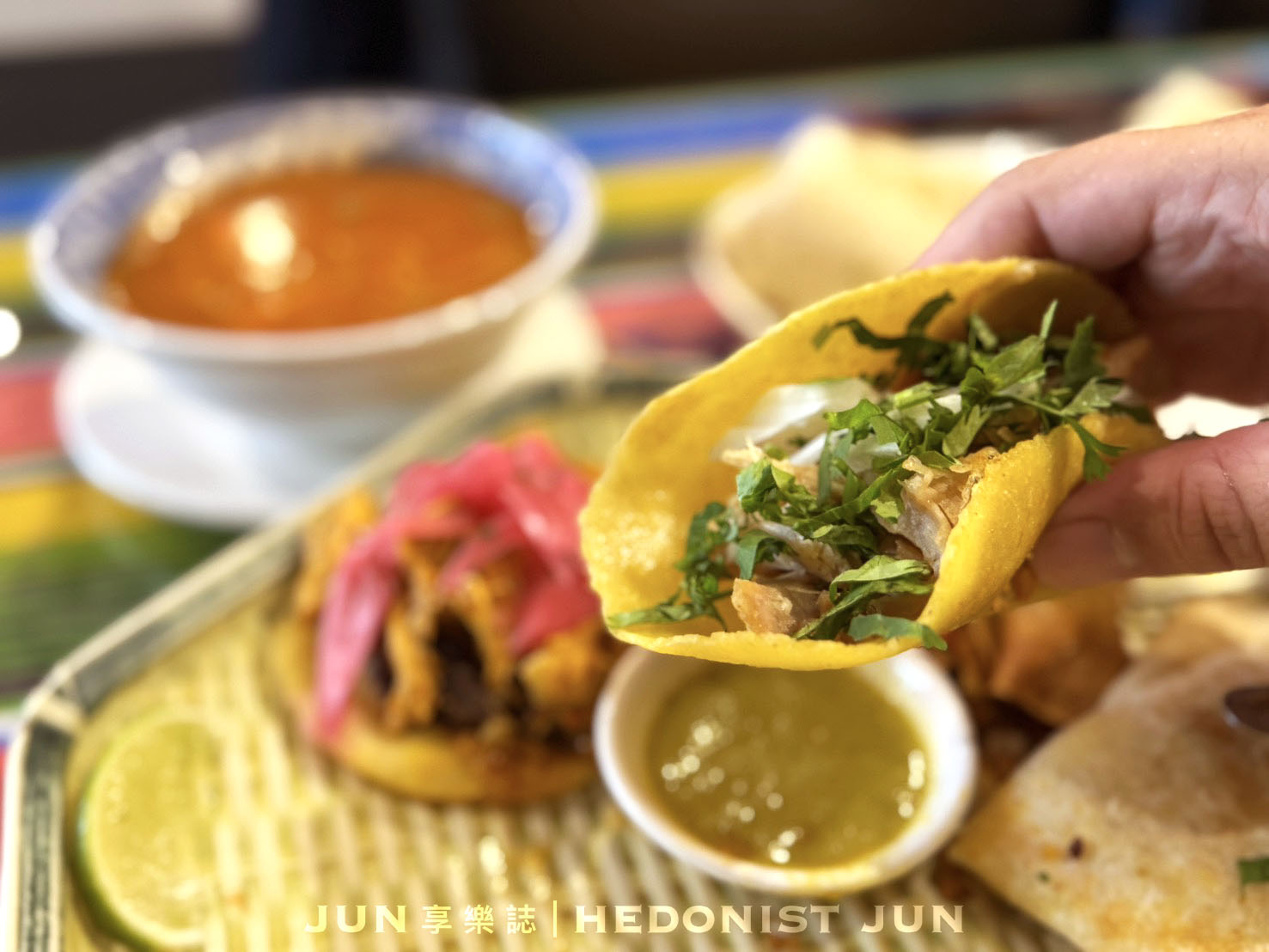 《台北‧中正》FONDA MÉXICO豐富墨西哥菜-好吃到一口跳進墨西哥街頭！