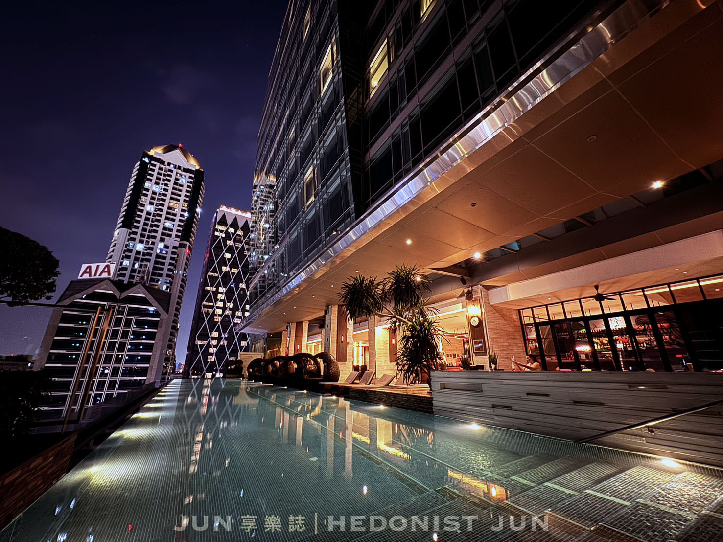 《泰國‧曼谷》Eastin Grand hotel Sathorn Bangkok-地點絕佳的高樓層無邊際泳池商務酒店