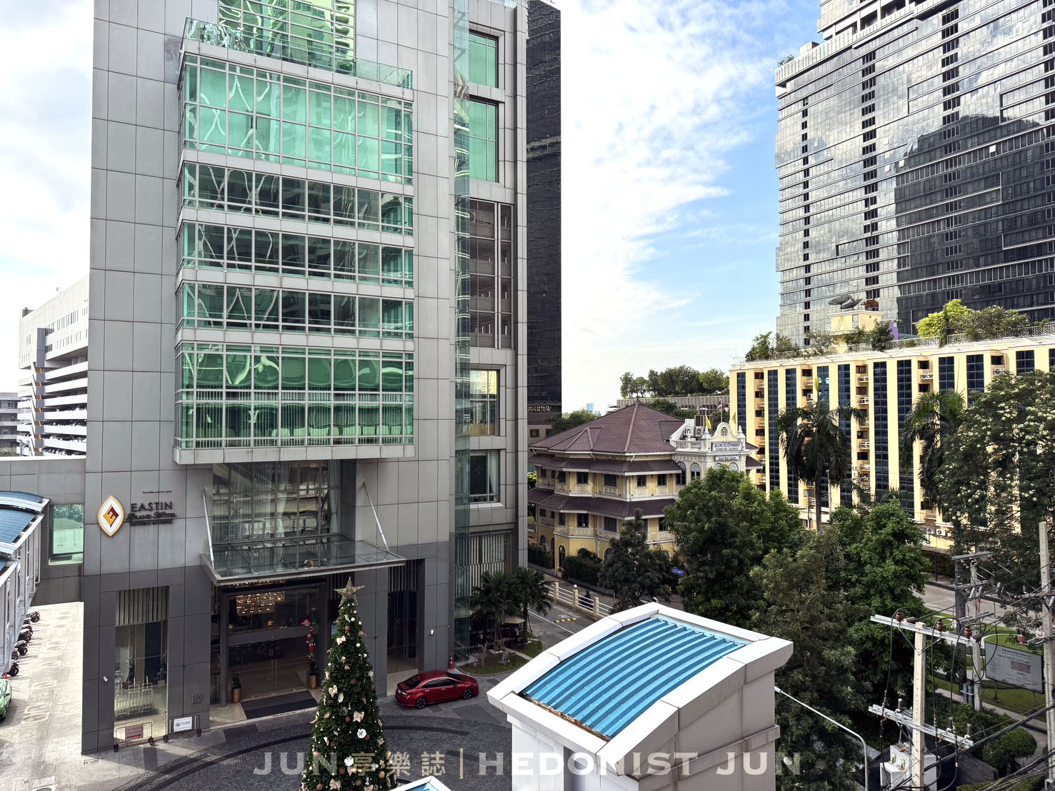 《泰國‧曼谷》Eastin Grand hotel Sathorn Bangkok-地點絕佳的高樓層無邊際泳池商務酒店