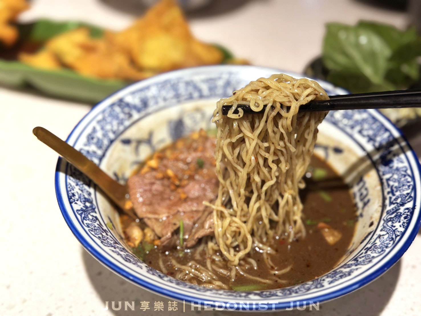 《泰國‧曼谷》Thong Smith通思密(Central Embassy)- 泰國船麵界頂流 豪華版竟然還有澳洲和牛
