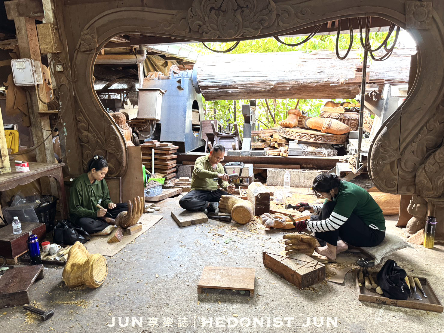 《泰國‧芭達雅》真理寺-走進全世界最大手工木雕寺廟 鬼斧神工華麗無比 - 第15張圖 《泰國‧芭達雅》真理寺-走進全世界最大手工木雕寺廟 鬼斧神工華麗無比