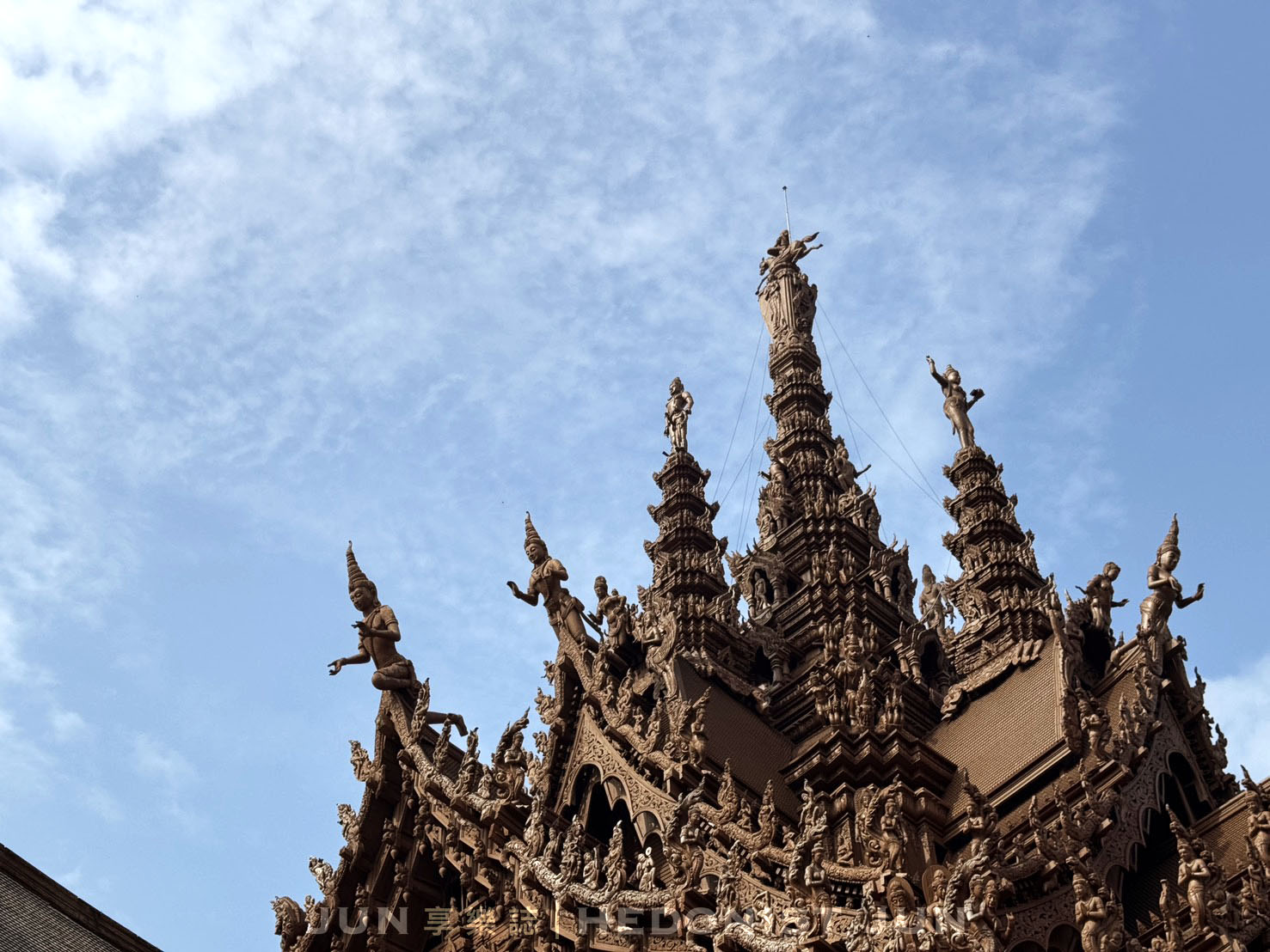 《泰國‧芭達雅》真理寺-走進全世界最大手工木雕寺廟 鬼斧神工華麗無比 - 第21張圖 《泰國‧芭達雅》真理寺-走進全世界最大手工木雕寺廟 鬼斧神工華麗無比