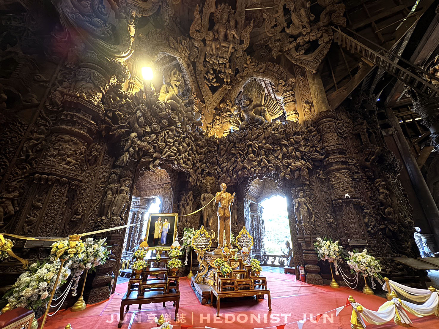 《泰國‧芭達雅》真理寺-走進全世界最大手工木雕寺廟 鬼斧神工華麗無比 - 第29張圖 《泰國‧芭達雅》真理寺-走進全世界最大手工木雕寺廟 鬼斧神工華麗無比