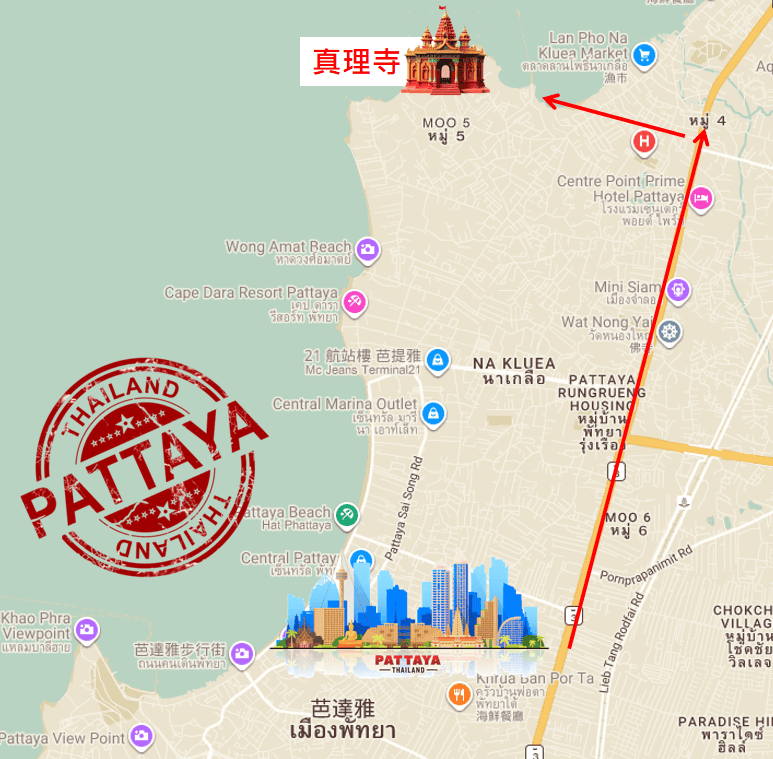 《泰國‧芭達雅》真理寺-走進全世界最大手工木雕寺廟 鬼斧神工華麗無比 - 第8張圖 《泰國‧芭達雅》真理寺-走進全世界最大手工木雕寺廟 鬼斧神工華麗無比