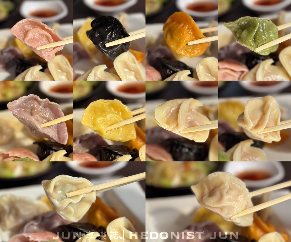 《新北‧三重》頂味執餃-七彩水餃調色盤 健康美味純天然