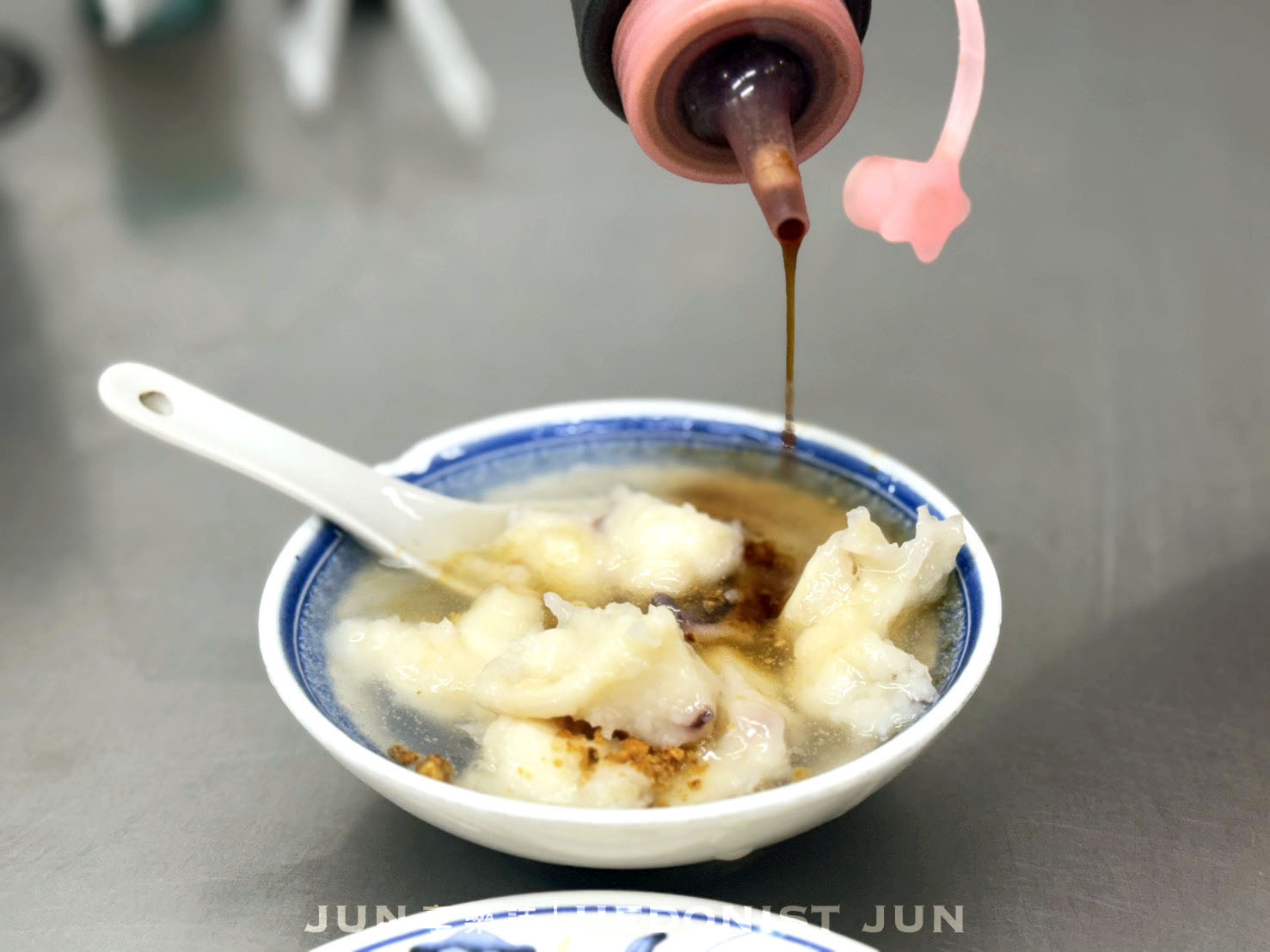 《新北‧三重》朱記花枝羹-一甲子只賣花枝羹米粉炒 亭仔腳發現古早味美食