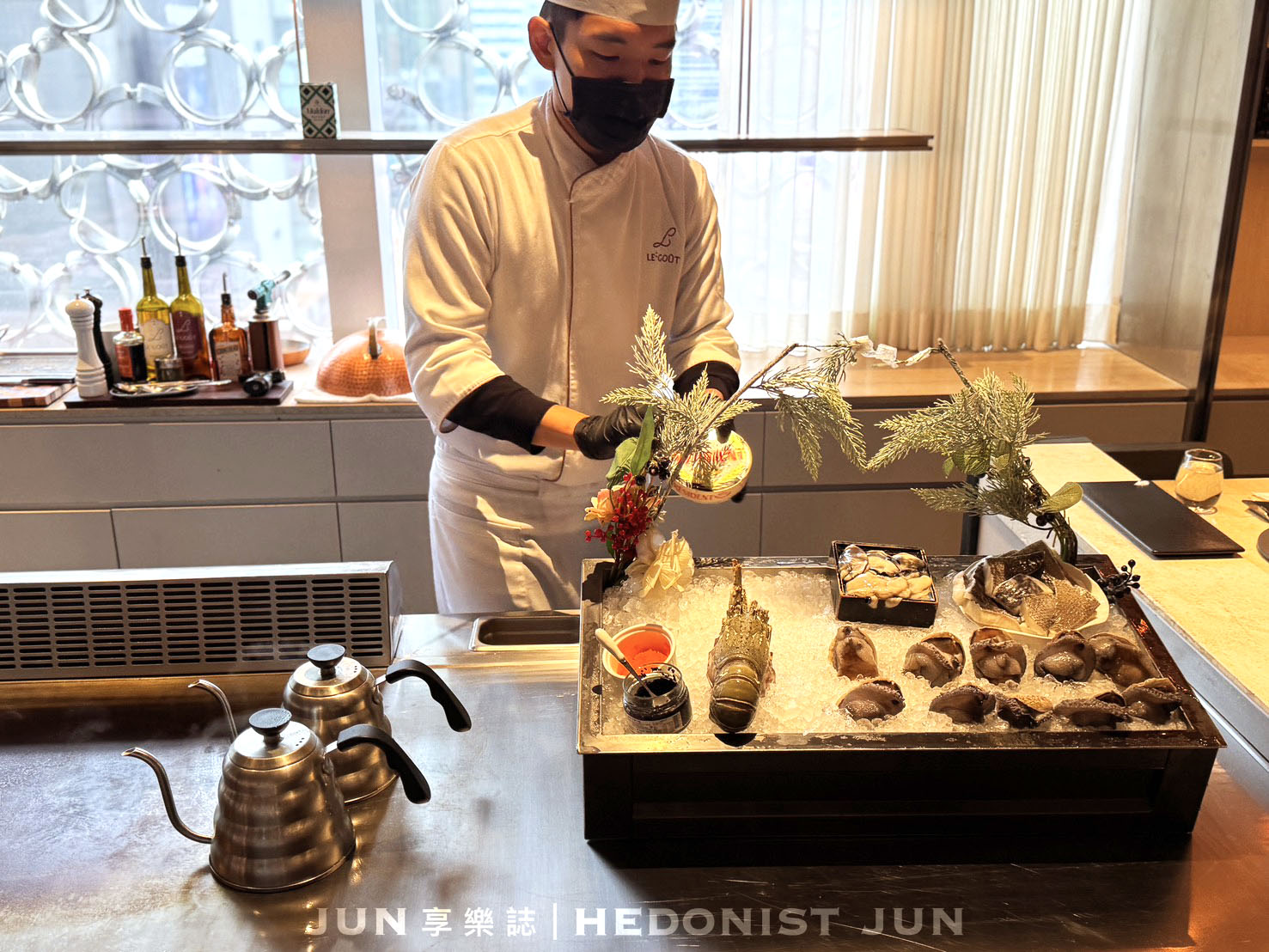 《台北‧信義》樂葵法式鐵板燒(微風南山店)-法餐精緻美味與日式板前款待的絕佳體驗