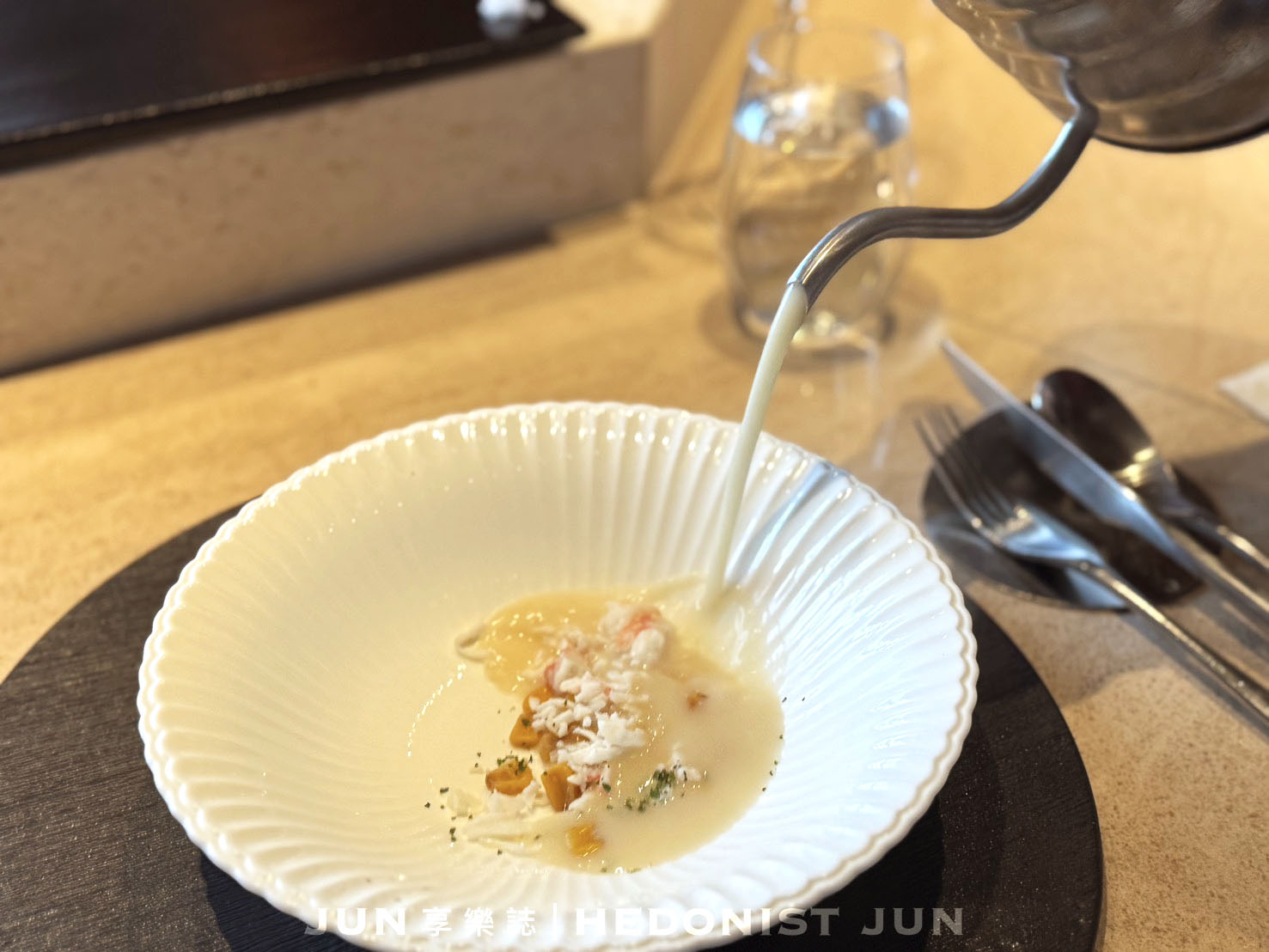 《台北‧信義》樂葵法式鐵板燒(微風南山店)-法餐精緻美味與日式板前款待的絕佳體驗