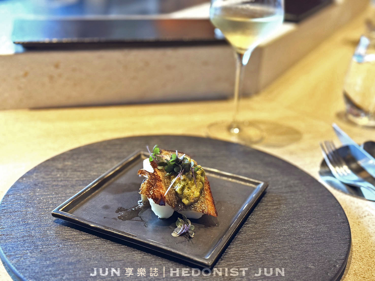 《台北‧信義》樂葵法式鐵板燒(微風南山店)-法餐精緻美味與日式板前款待的絕佳體驗
