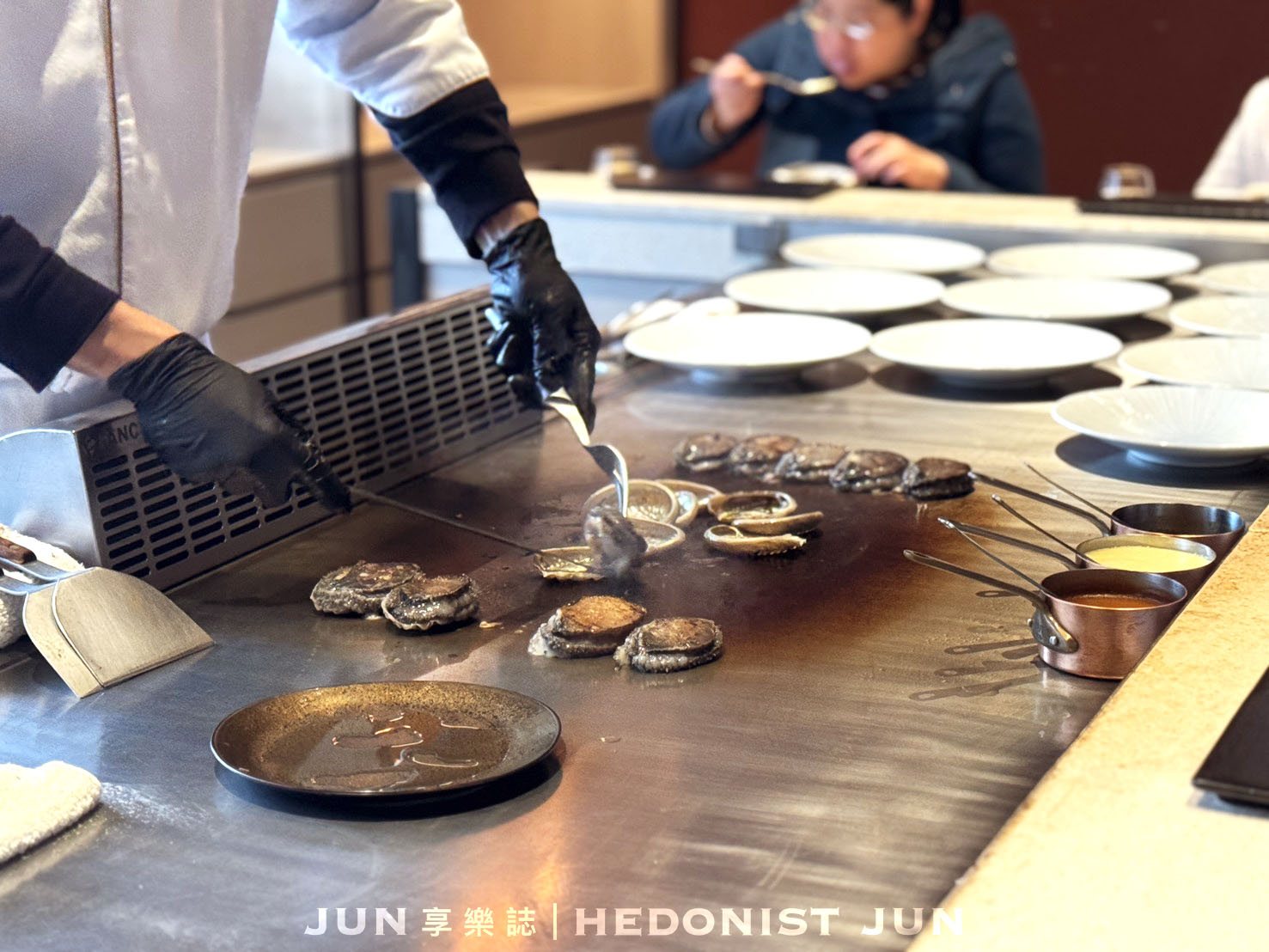《台北‧信義》樂葵法式鐵板燒(微風南山店)-法餐精緻美味與日式板前款待的絕佳體驗