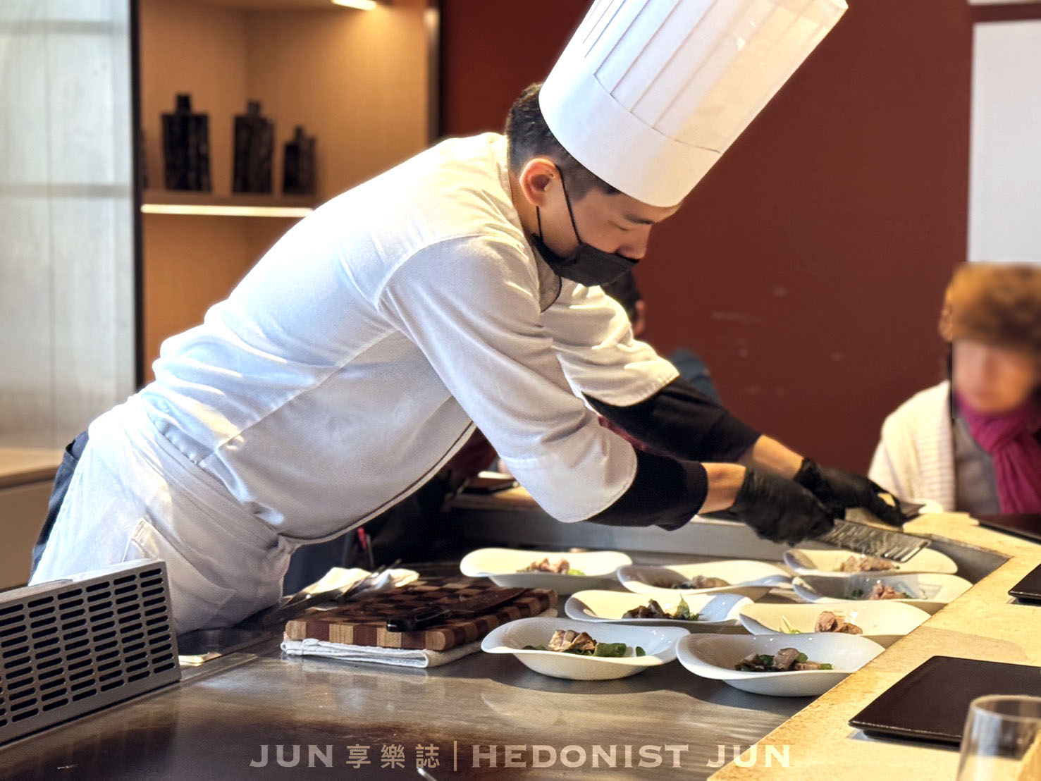 《台北‧信義》樂葵法式鐵板燒(微風南山店)-法餐精緻美味與日式板前款待的絕佳體驗