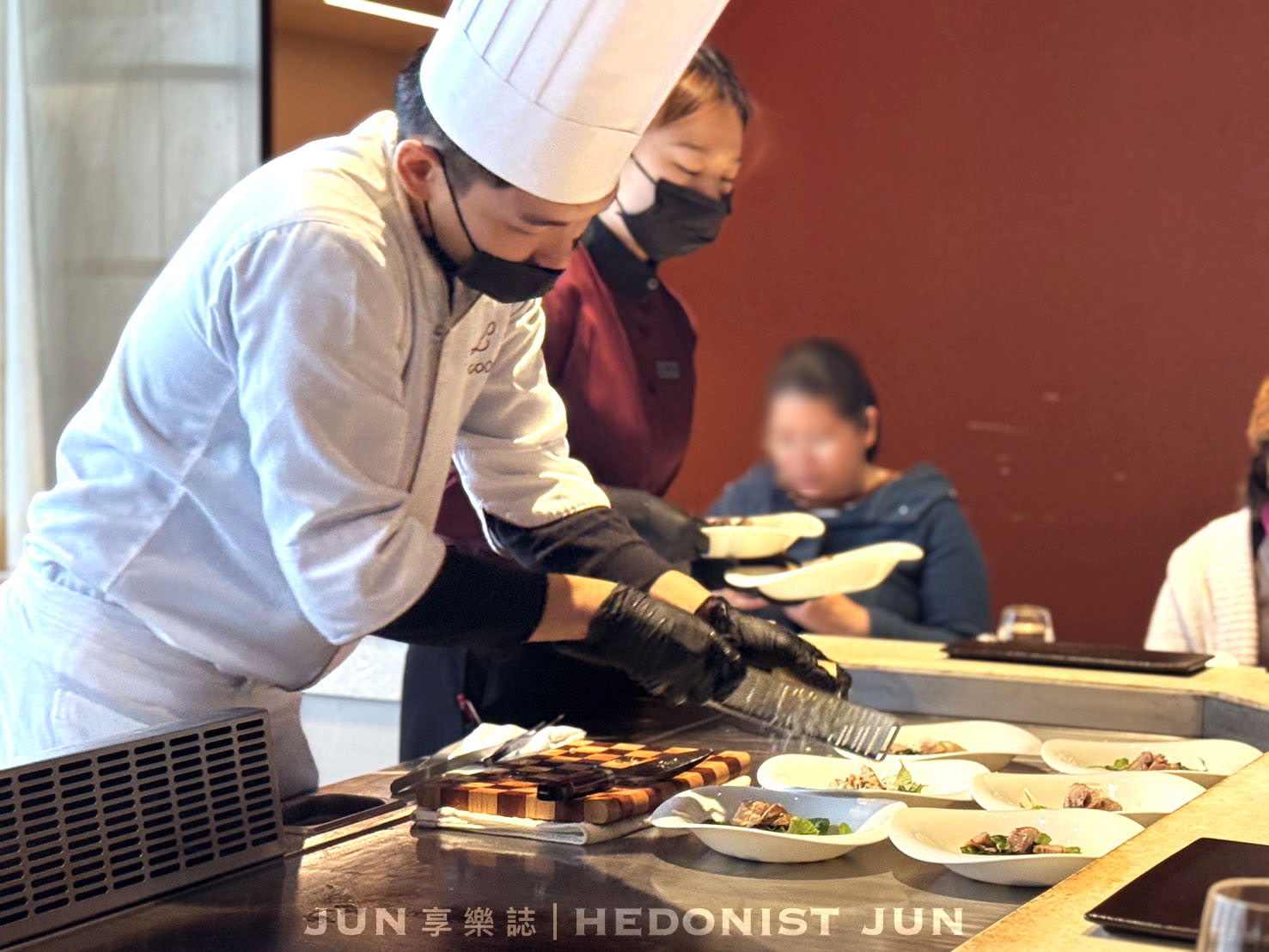 《台北‧信義》樂葵法式鐵板燒(微風南山店)-法餐精緻美味與日式板前款待的絕佳體驗