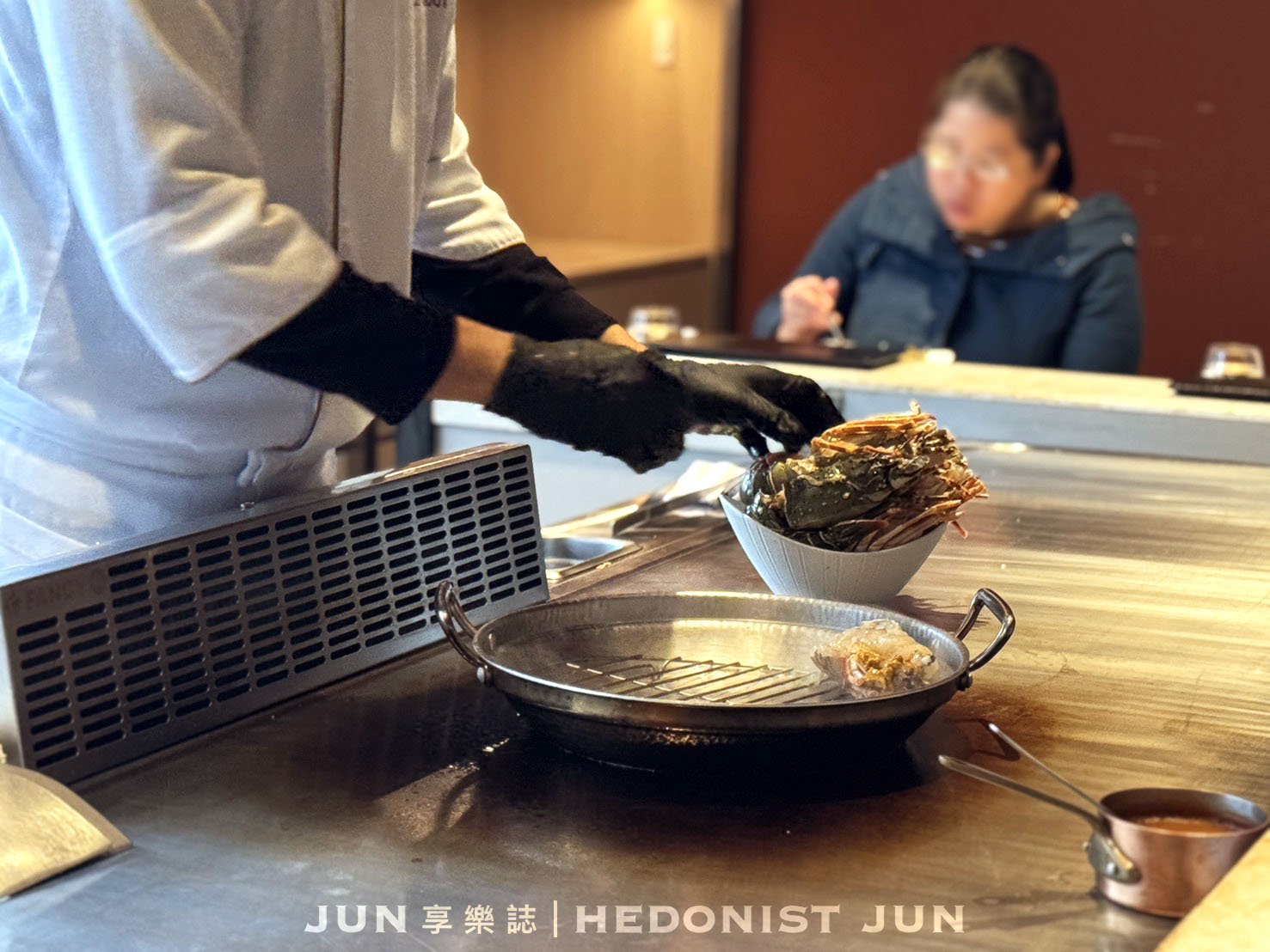 《台北‧信義》樂葵法式鐵板燒(微風南山店)-法餐精緻美味與日式板前款待的絕佳體驗