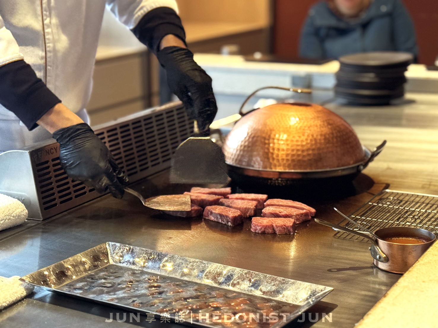 《台北‧信義》樂葵法式鐵板燒(微風南山店)-法餐精緻美味與日式板前款待的絕佳體驗