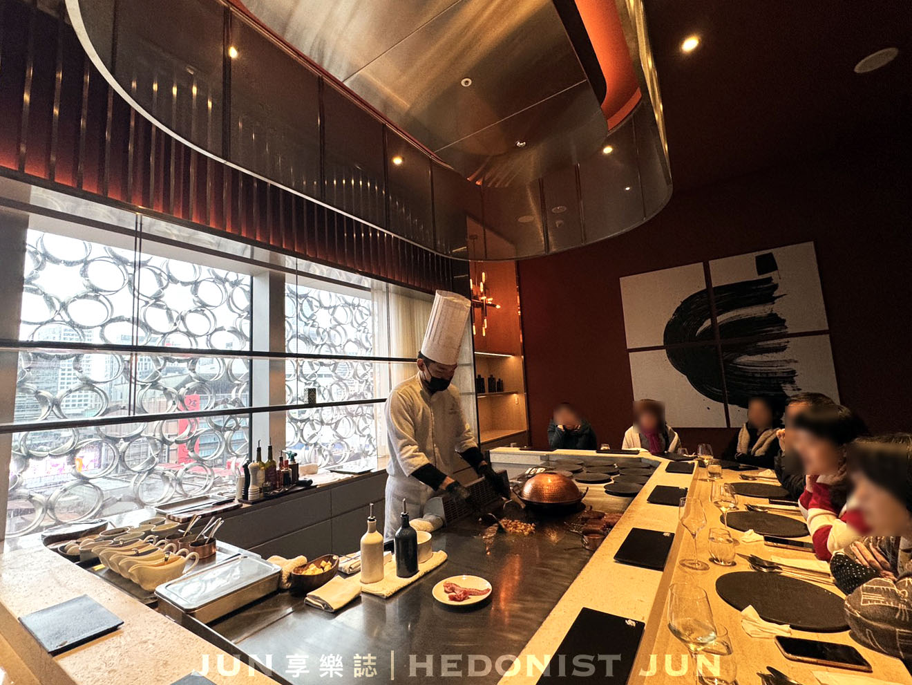 《台北‧信義》樂葵法式鐵板燒(微風南山店)-法餐精緻美味與日式板前款待的絕佳體驗