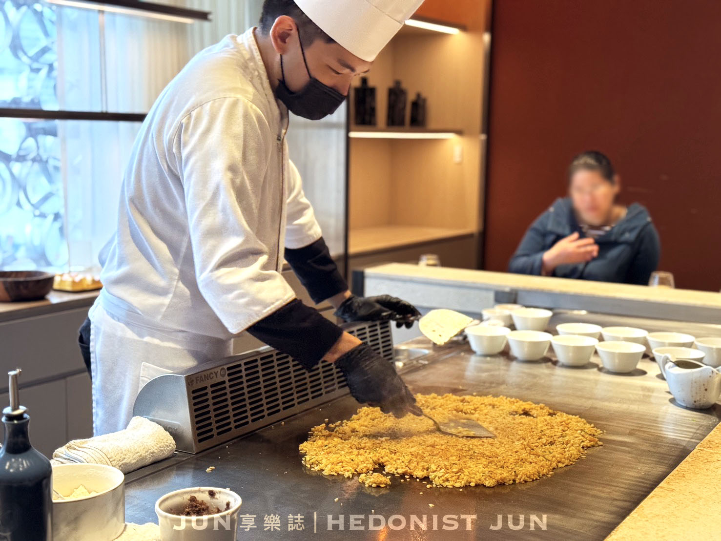 《台北‧信義》樂葵法式鐵板燒(微風南山店)-法餐精緻美味與日式板前款待的絕佳體驗
