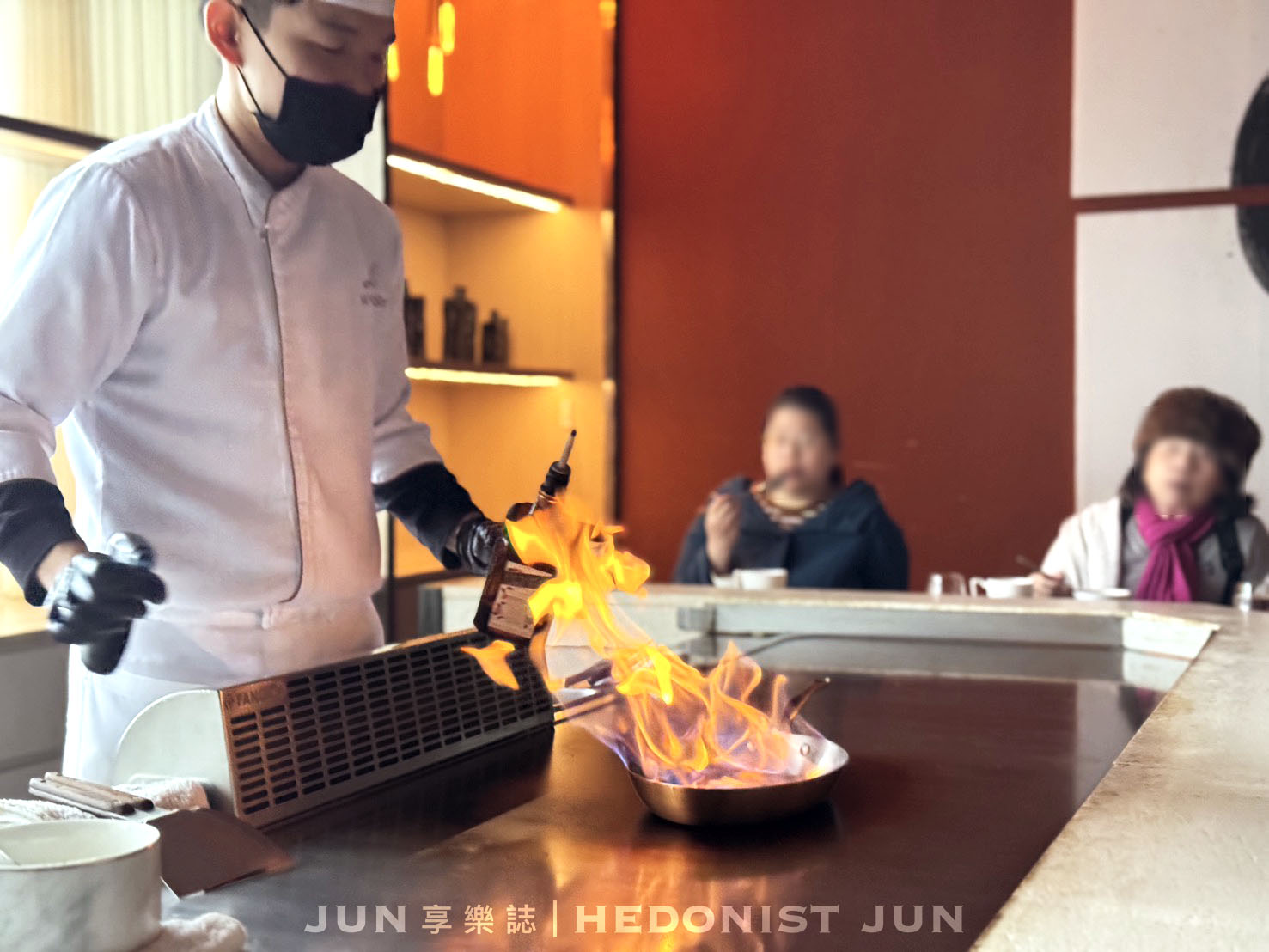 《台北‧信義》樂葵法式鐵板燒(微風南山店)-法餐精緻美味與日式板前款待的絕佳體驗