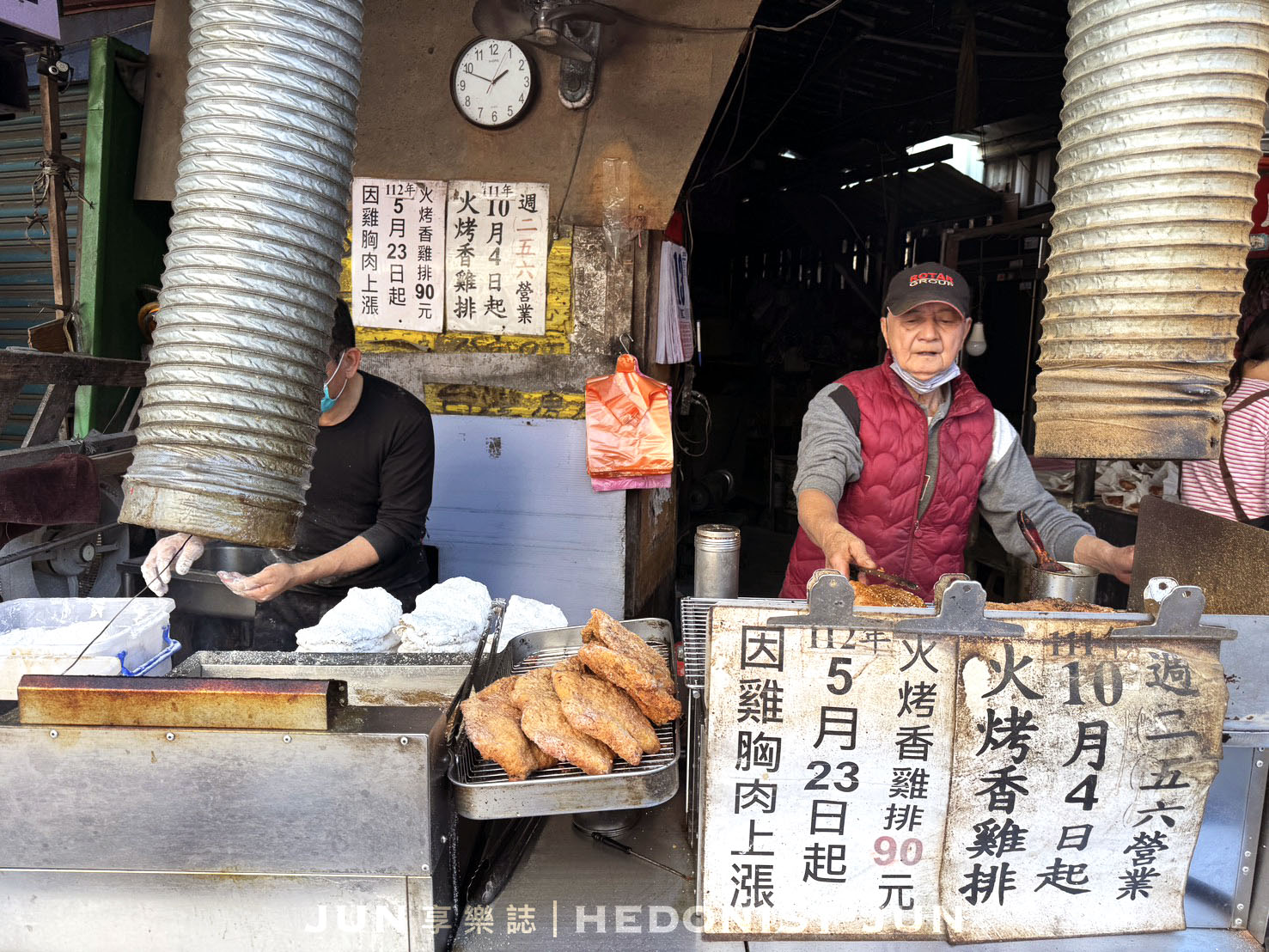 《新北‧三重》三重火烤香雞排-一週只賣三天!在地人不想介紹的隱藏碳烤雞排 - 第6張圖 《新北‧三重》三重火烤香雞排-一週只賣三天!在地人不想介紹的隱藏碳烤雞排
