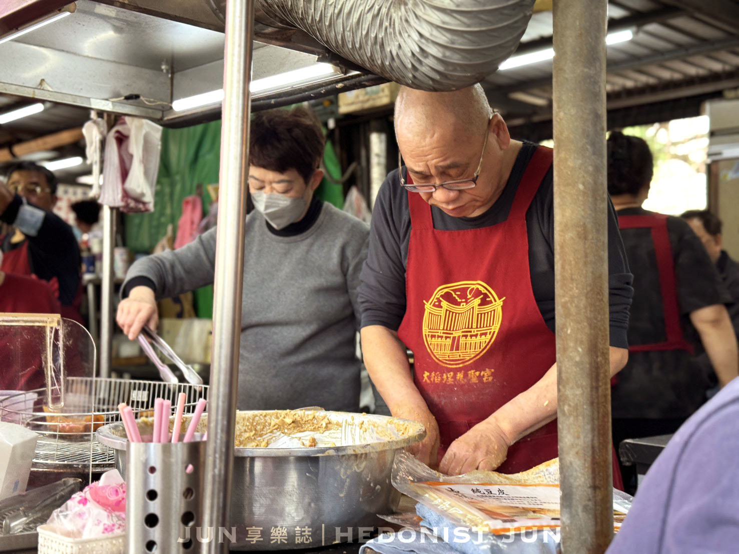 《台北‧大同》賴記雞卷-獨賣雞捲闖出名號 古早味小吃韓國人也愛