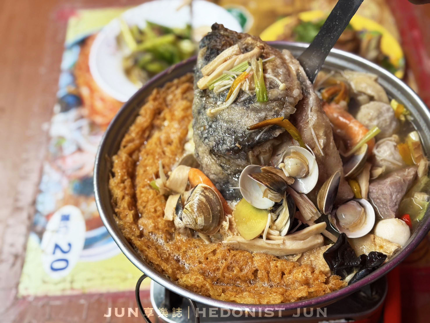 《台北‧大同》阿錦砂鍋魚頭-榕樹下砂鍋魚頭料多味美 家常菜古早味手藝一絕