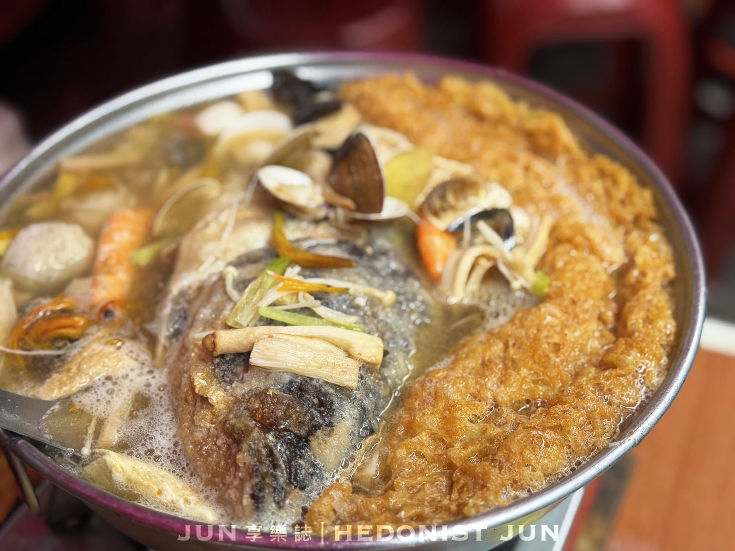 《台北‧大同》阿錦砂鍋魚頭-榕樹下砂鍋魚頭料多味美 家常菜古早味手藝一絕