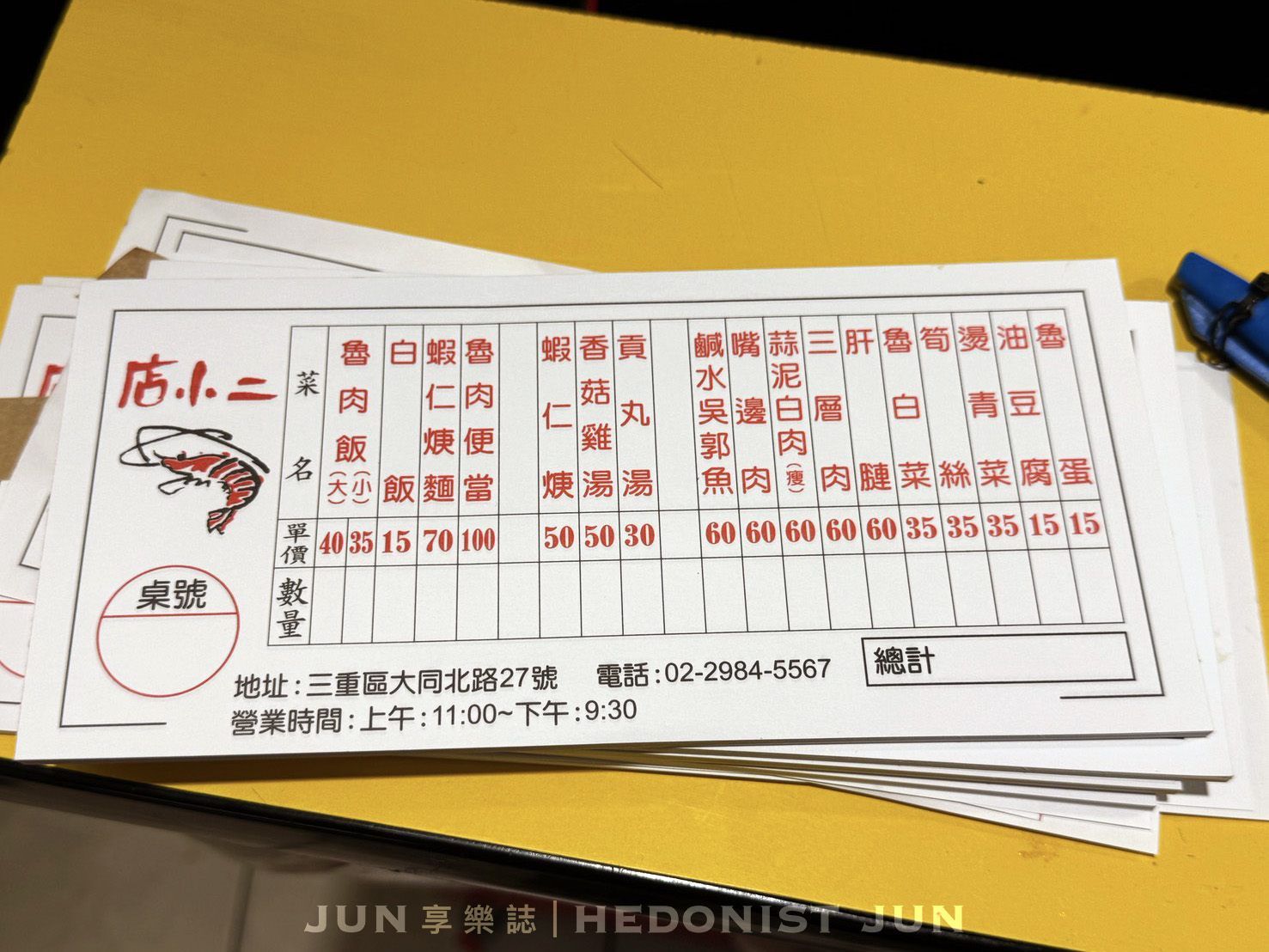 《新北‧三重》店小二魯肉飯-給「滷膠飯」耽誤的蝦仁羹？我家巷口的米其林名店